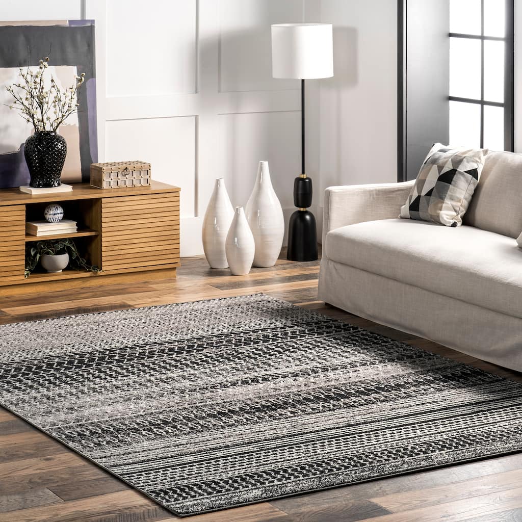 Nuloom Eliana Contemporary Striped Area Rug