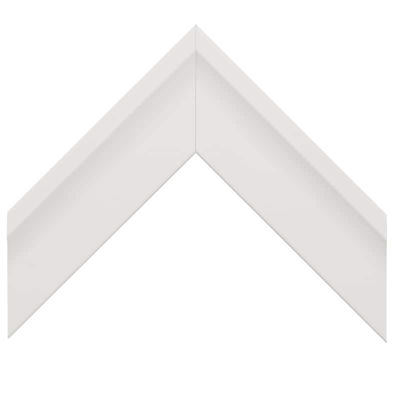 Frame My Mirror White Framed Wall Mirror, Morgan Design