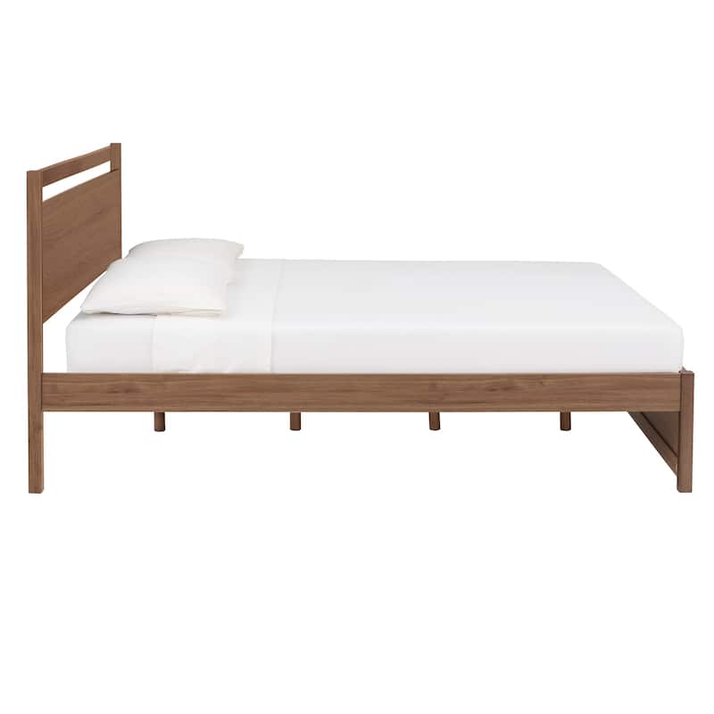 Wimberley Wood Finish Panel Platform Queen Bed by iNSPIRE Q Modern