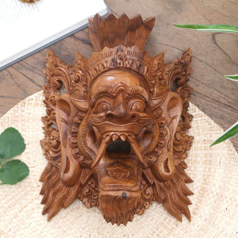 Judge Of The Netherworld Wood Mask