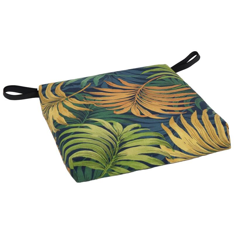 16-inch Indoor/Outdoor Chair Cushions (Set of 2) - 16 x 16