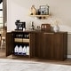 preview thumbnail 4 of 7, Storage Cabinet Sideboard for Living Room, Side Cabinet Coffee Cabinet Console Cabinet Accent Cabinet