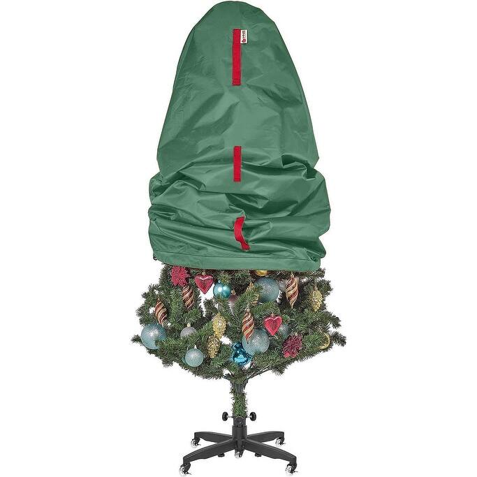Christmas Tree Storage Bag – Premium Christmas Tree Cover Upright – Adjustable for 3 Ft trees and 4 ft trees