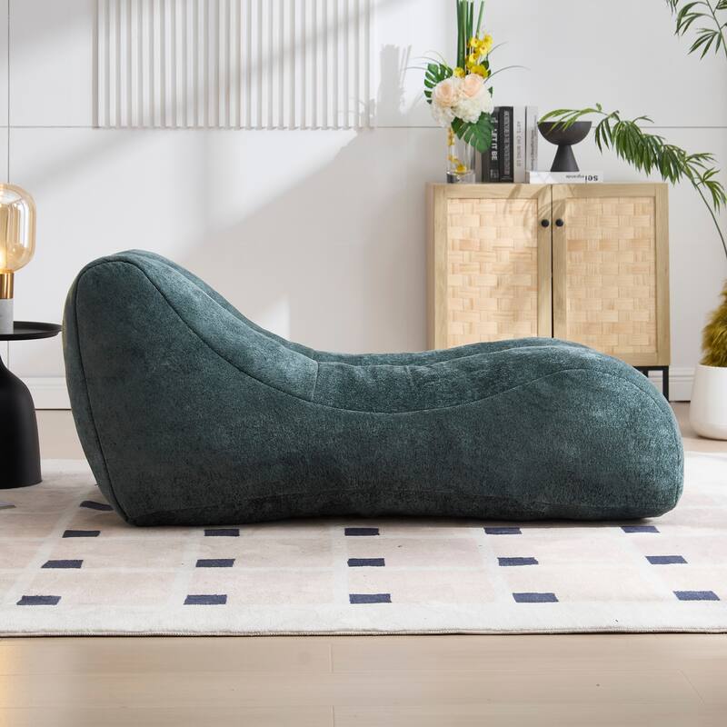 Creative bean bag sofa chair for adults filled with high-quality sponge that is plump and elastic fitting the curves o
