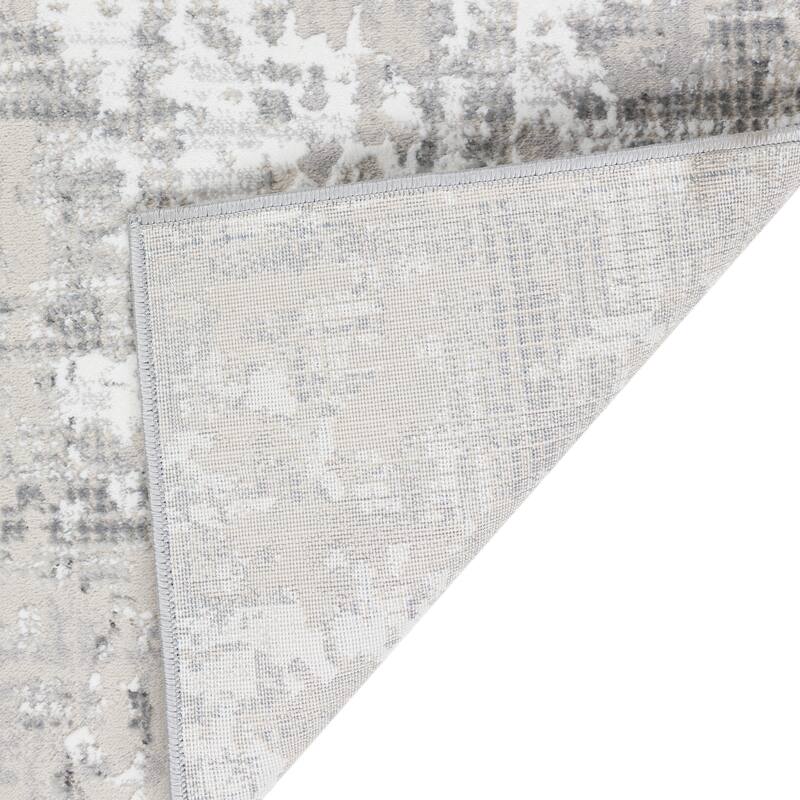 Ansley Vintage Dressed Abstract Rug