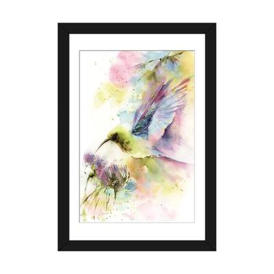 iCanvas "Hummingbird In Pastel Colors" by Sophie Rodionov