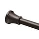 preview thumbnail 1 of 43, Utopia Alley Adjustable 72-Inch Shower Curtain Tension Rod - Rust-Proof Aluminum with Rubber End Cap, No Drill Installation Bronze