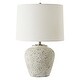 preview thumbnail 5 of 7, Uttermost Rupture Aged Ivory Table Lamp - 19" H X 13" W X 13" D