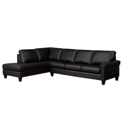 Brooke Top-grain Italian Leather Sectional Sofa