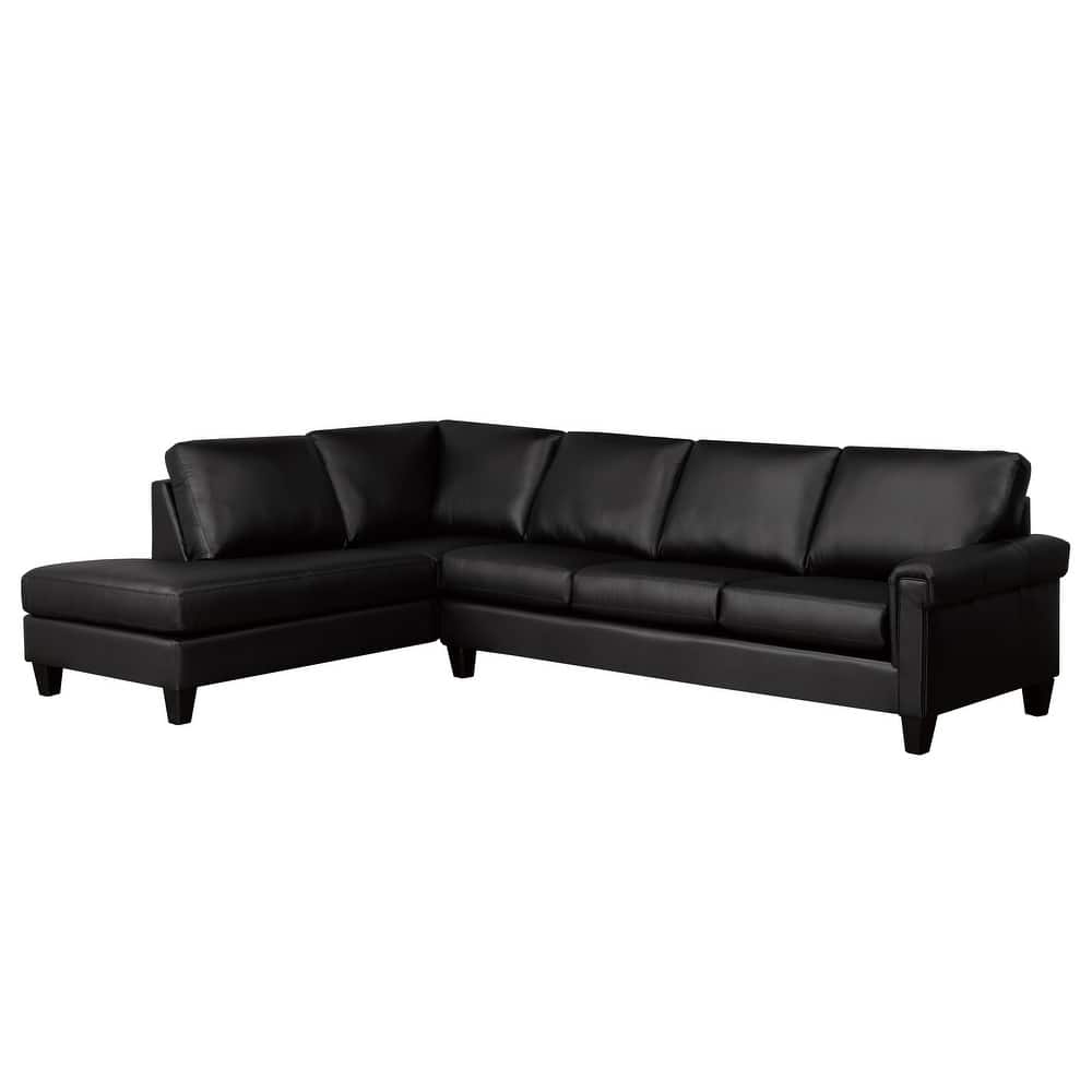 Brooke Top-grain Italian Leather Sectional Sofa