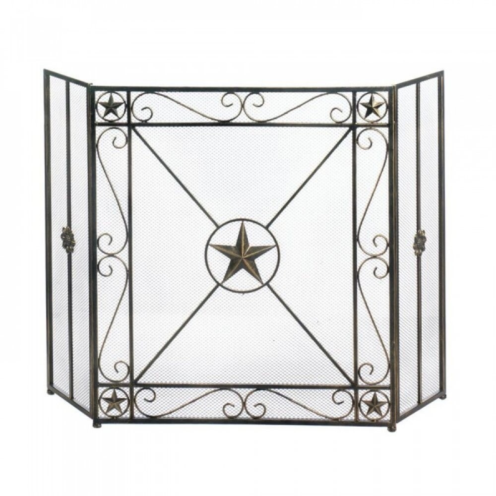 Shop Lone Star Fireplace Screen Free Shipping Today Overstock
