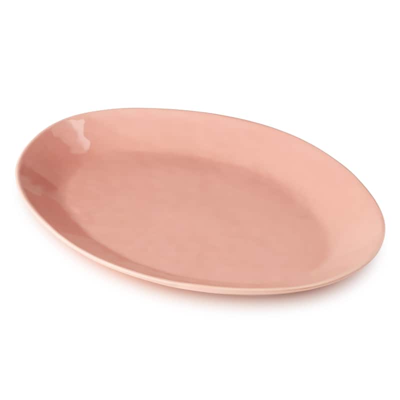Certified International Desert Rose Oval Platter 16in x 12in - 16"W x 12"D x 1.5"H