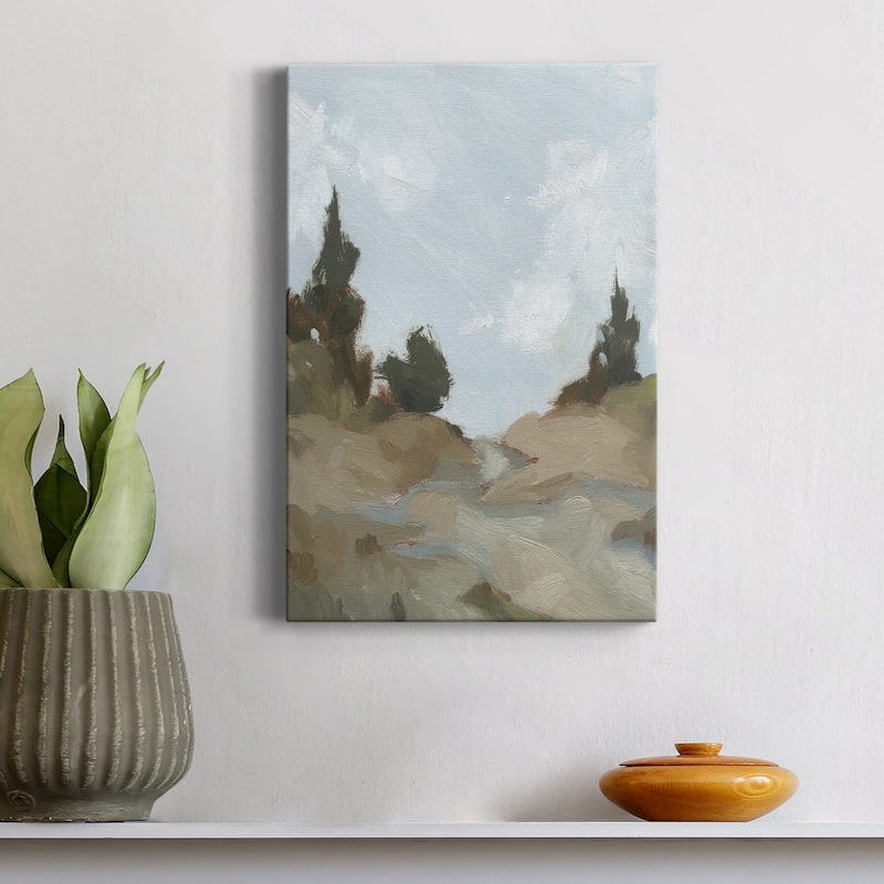 West Fork Hiking Trail I Premium Gallery Wrapped Canvas - Ready to Hang