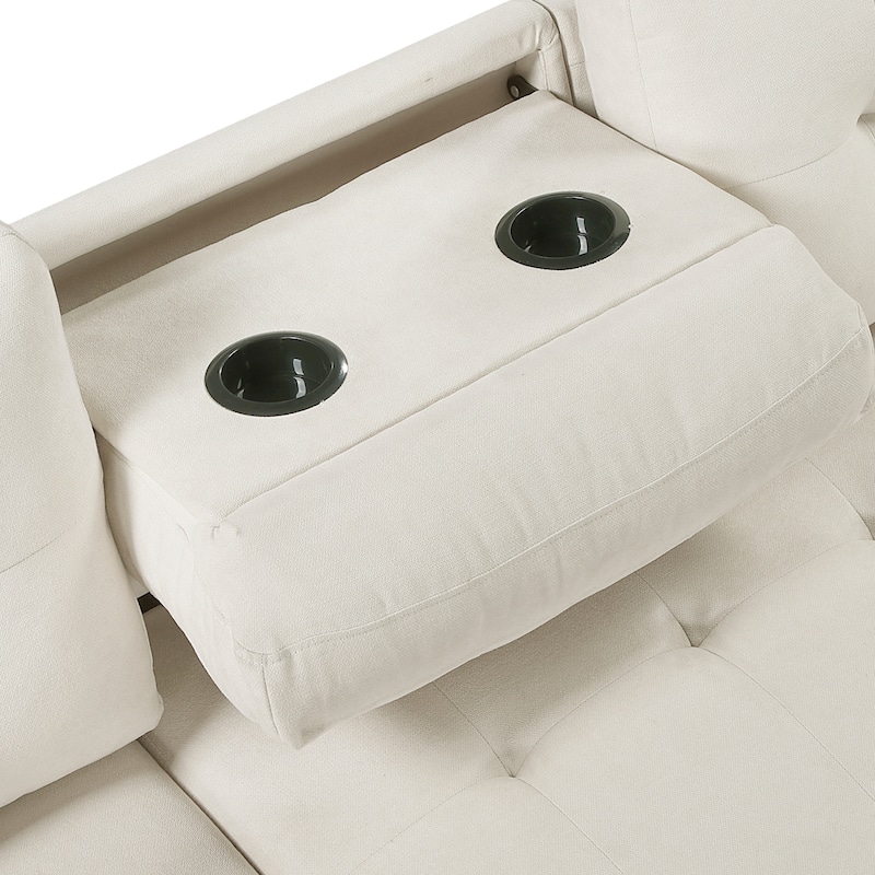 Fremont & Park Holden Textured 2-Piece Reversible Sectional Sofa - Reversible Chaise