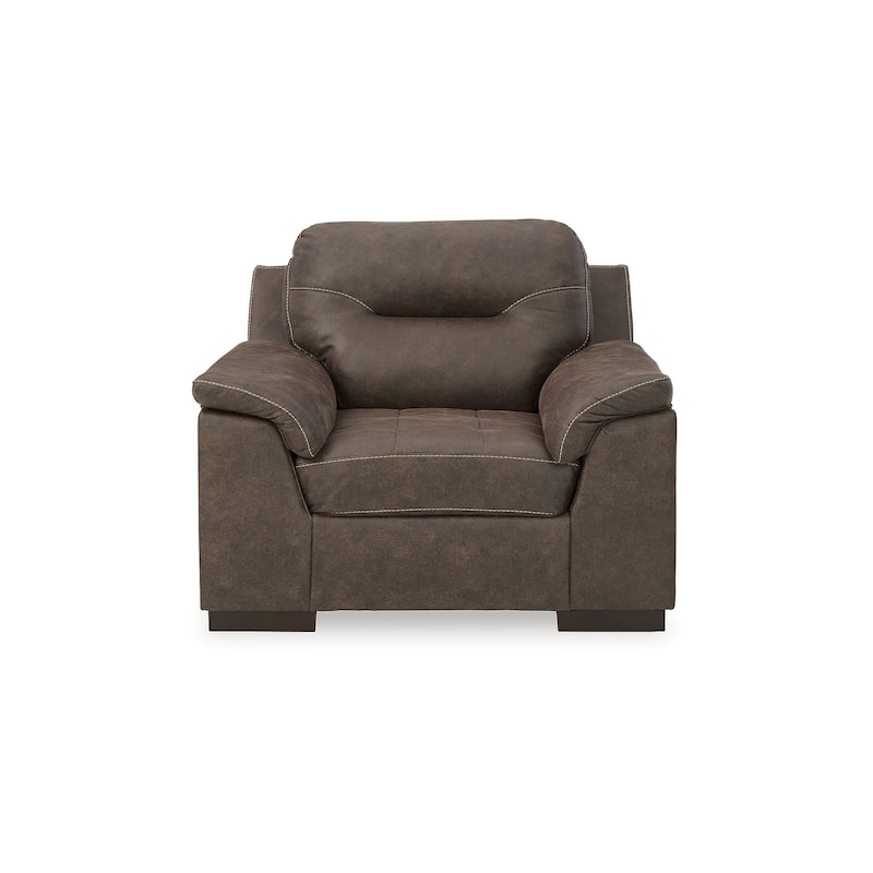 Signature Design by Ashley Maderla Brown 2-Piece Upholstery Package - 44" W x 40" D x 38" H