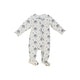 preview thumbnail 1 of 4, Breezy Bear Baby Footie Pajamas, 2-Way Zipper - Mighty Oak
