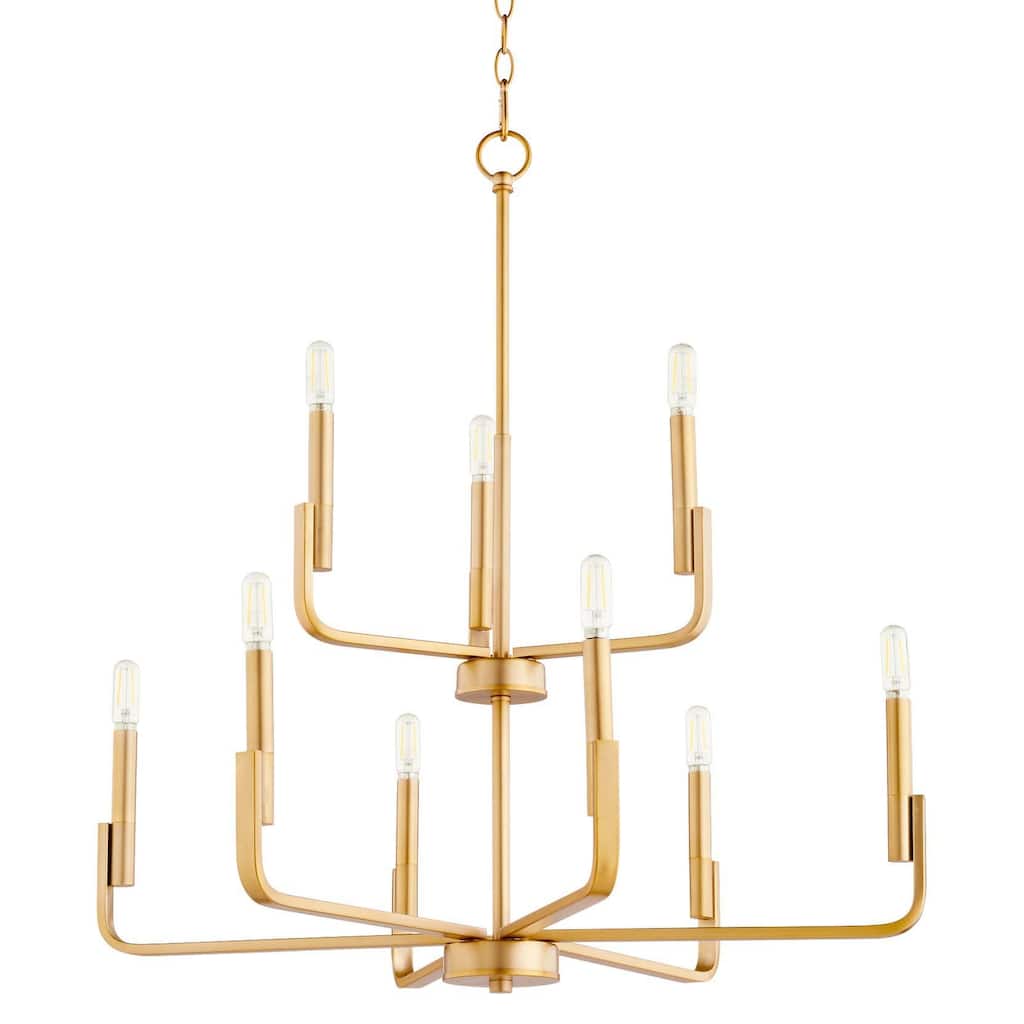 Quorum International 6210-9 Tempo 9 Light 29" Wide Candle Style