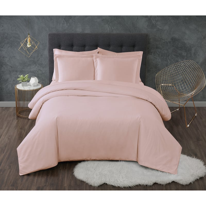 Truly Calm Antimicrobial 3 Piece Duvet Cover Set