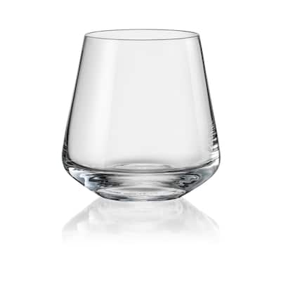 Red Vanilla Sandra Stemless Wine Glass Set/6