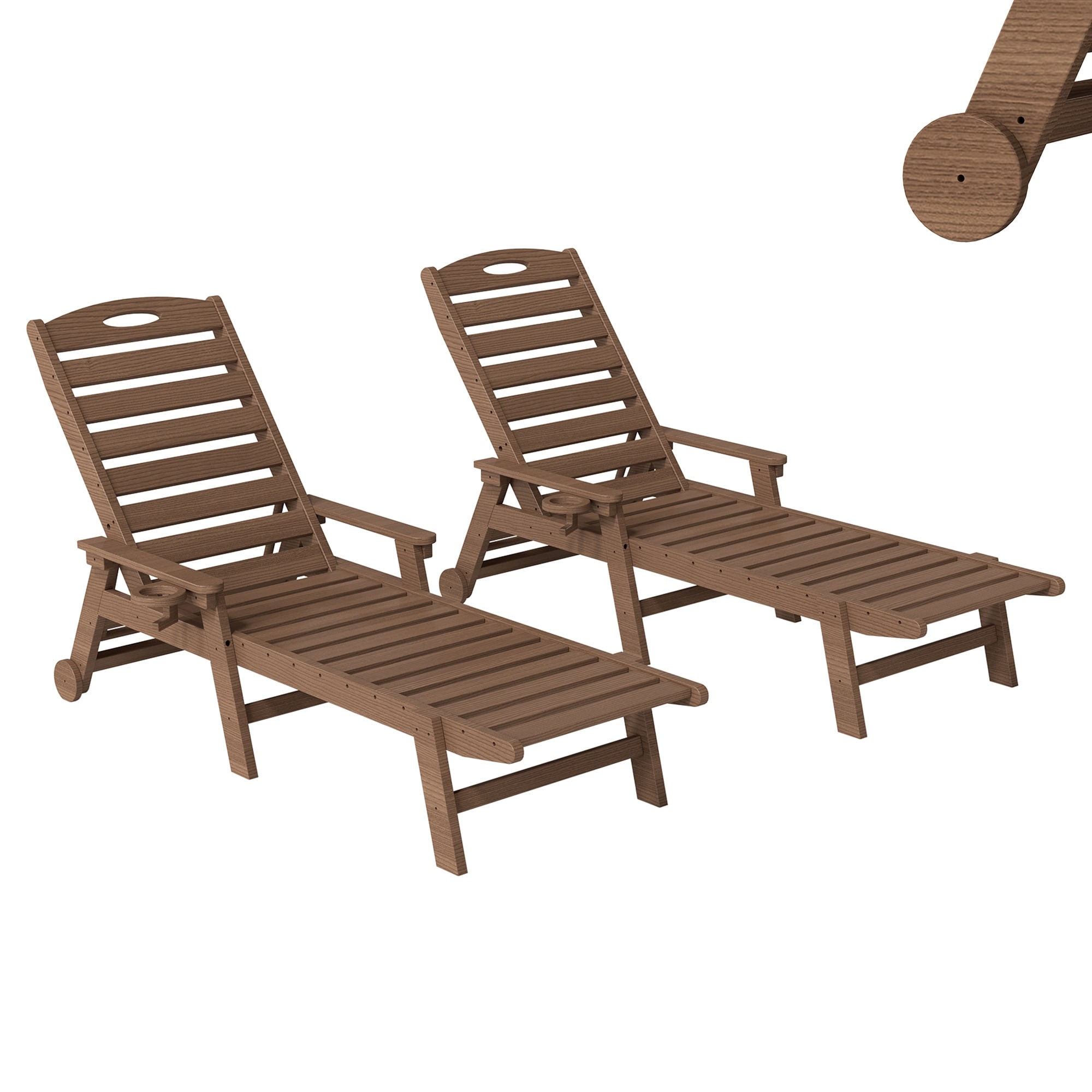 Outdoor Lounge Chairs Set of 2,Pool Chaise Lounge Chairs for Poolside,Pool Loungers for Outside,Patio,Sunbathing Tanning