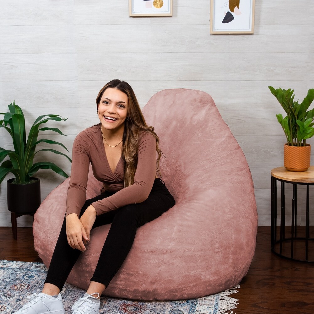 Pink big joe chair on sale