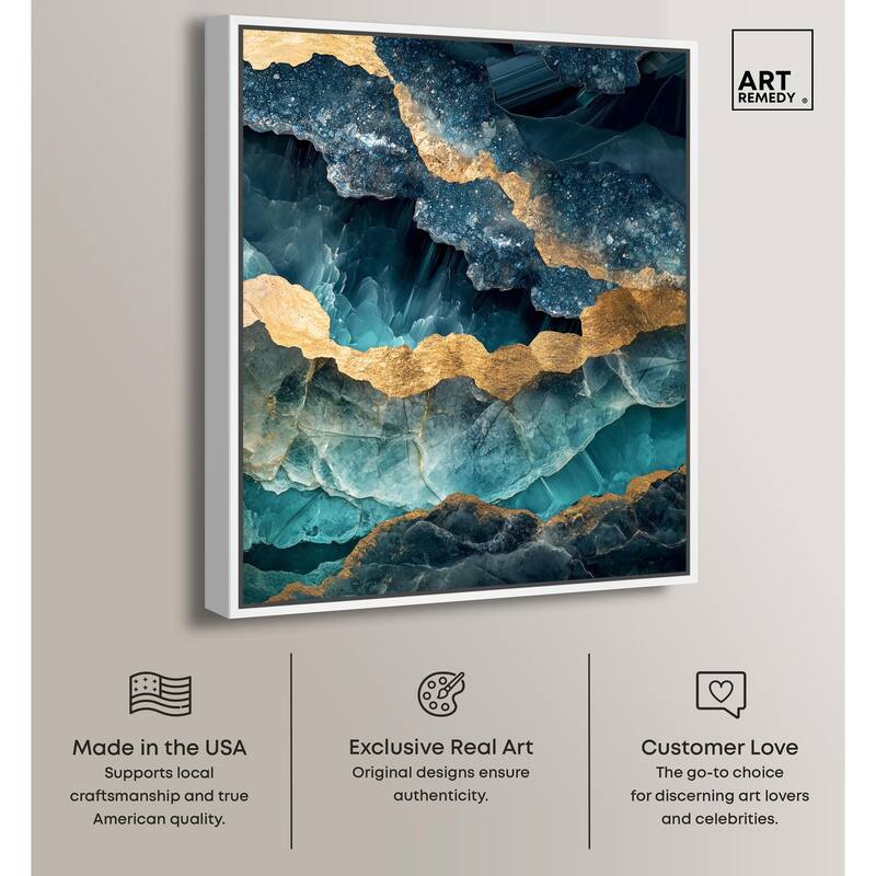 Power Edge II Canvas by Art Remedy