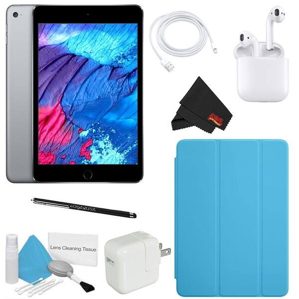 Apple 128gb Ipad Mini 4 Wi Fi Only Space Gray W Pink Smart Cover Apple Airpods Bundle Overstock Apple 128gb Ipad Mini 4 Wi Fi Only Space Gray W Pink Smart Cover Apple Airpods Bundle Overstock