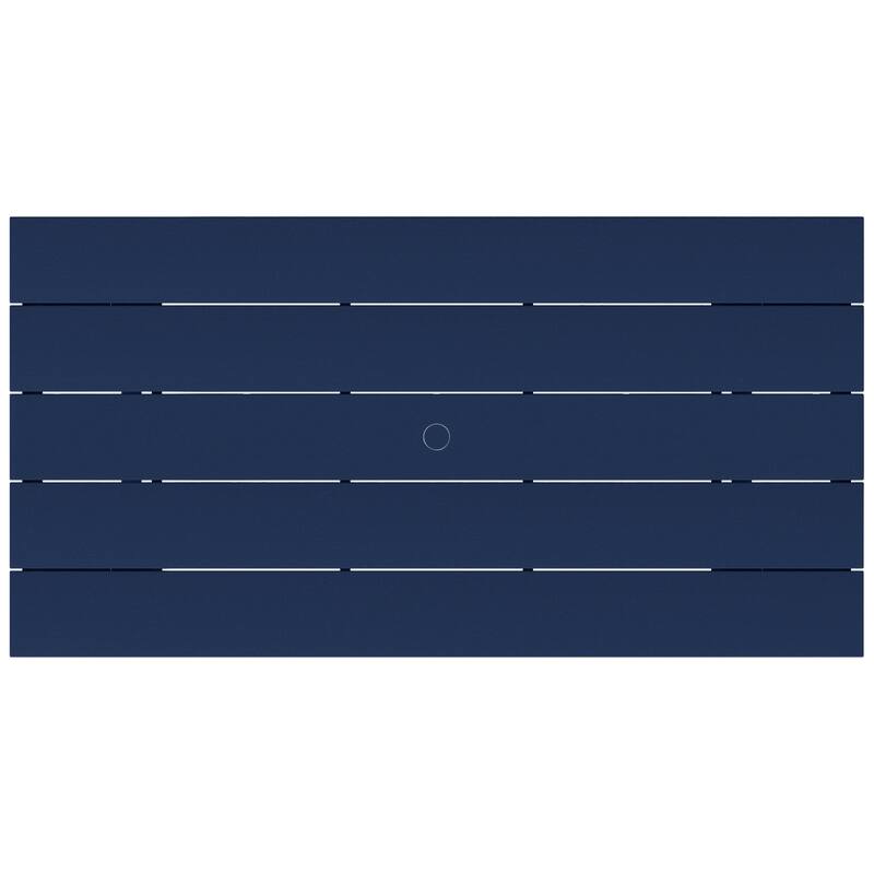 Shoreside 66 Inch X 34 Inch Rectangular Patio Dining Table