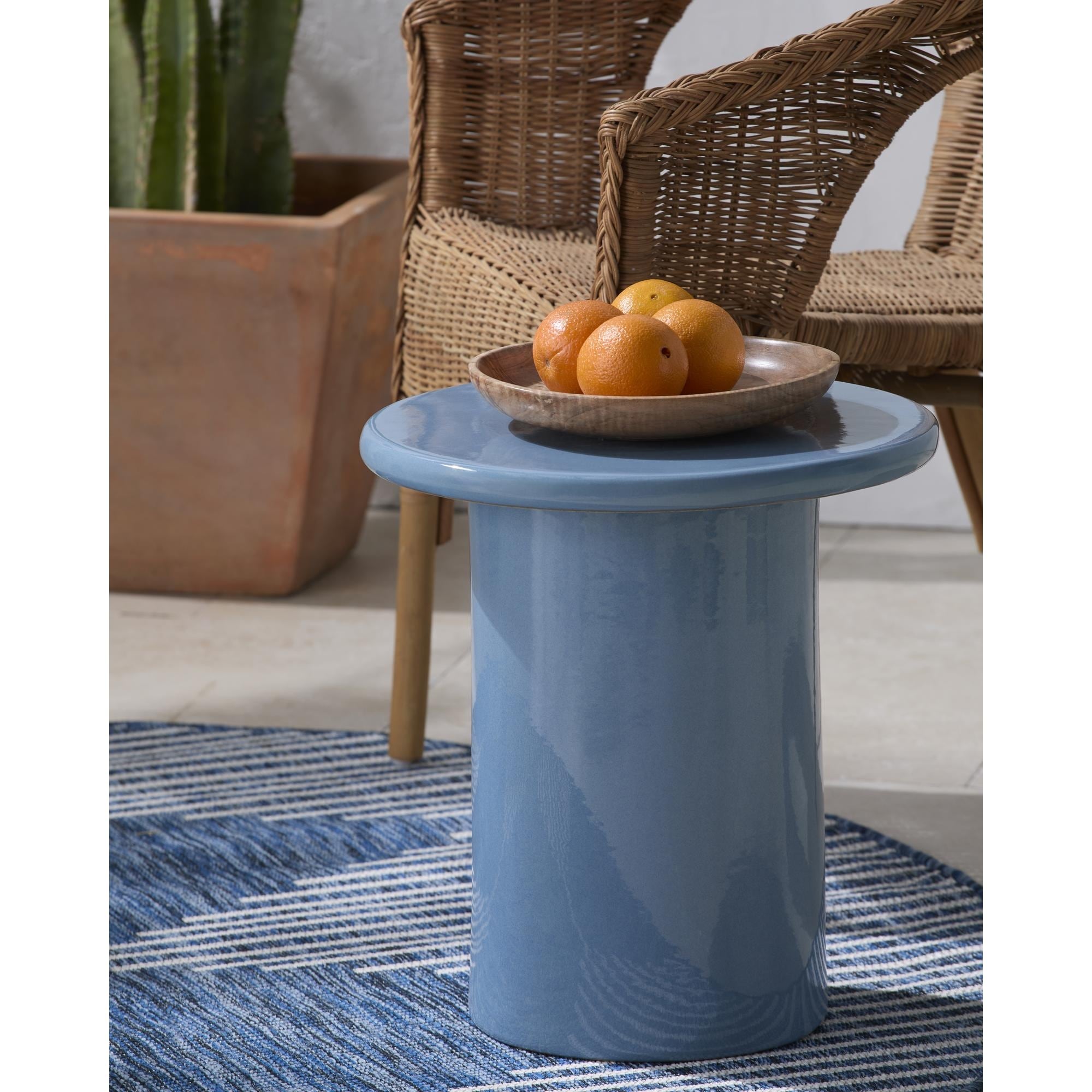 Livabliss Falkland Road Modern Garden Stool