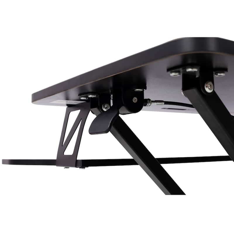Adjustable Height Standing Laptop Desk,Adjustable Sit to Stand Up Workstation with Keyboard Tray