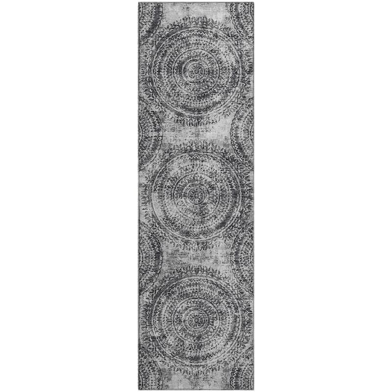Premium Washable Super Soft Boho Medallion Mayfield Rug
