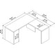 preview thumbnail 5 of 31, Echo L-shaped Modern Desk from Office by kathy ireland
