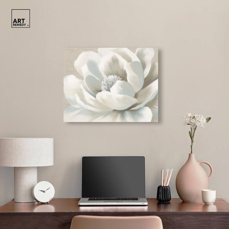 Silken Sepal II Canvas by Art Remedy, Gallery Wrapped