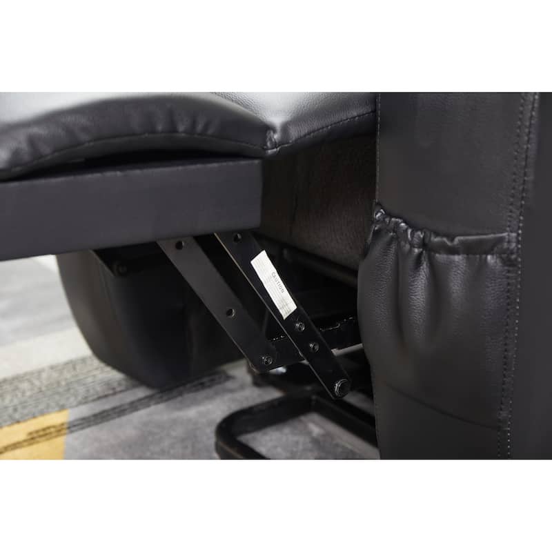 Power Lift Recliner Chair PU Leather for Elderly