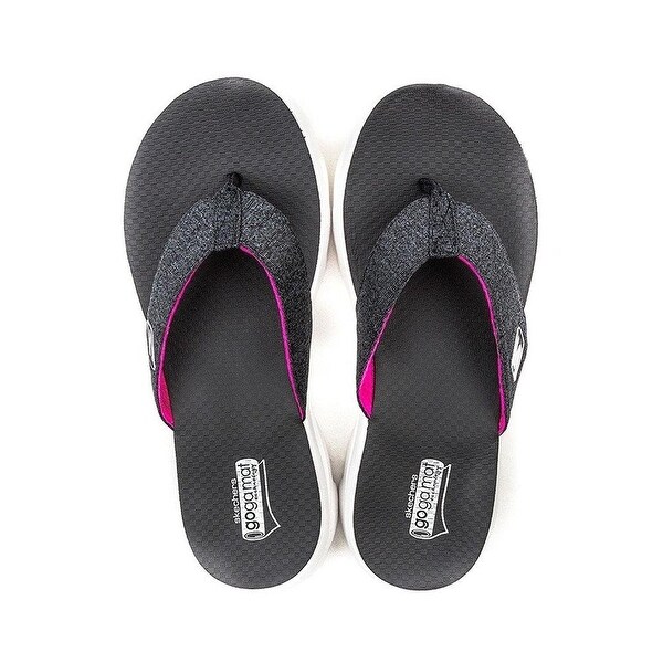 skechers flip flops womens go walk