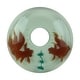 preview thumbnail 9 of 7, Glass Waterfall Faucet Disc Replacement Part with Koi Fish Design Renovators Supply