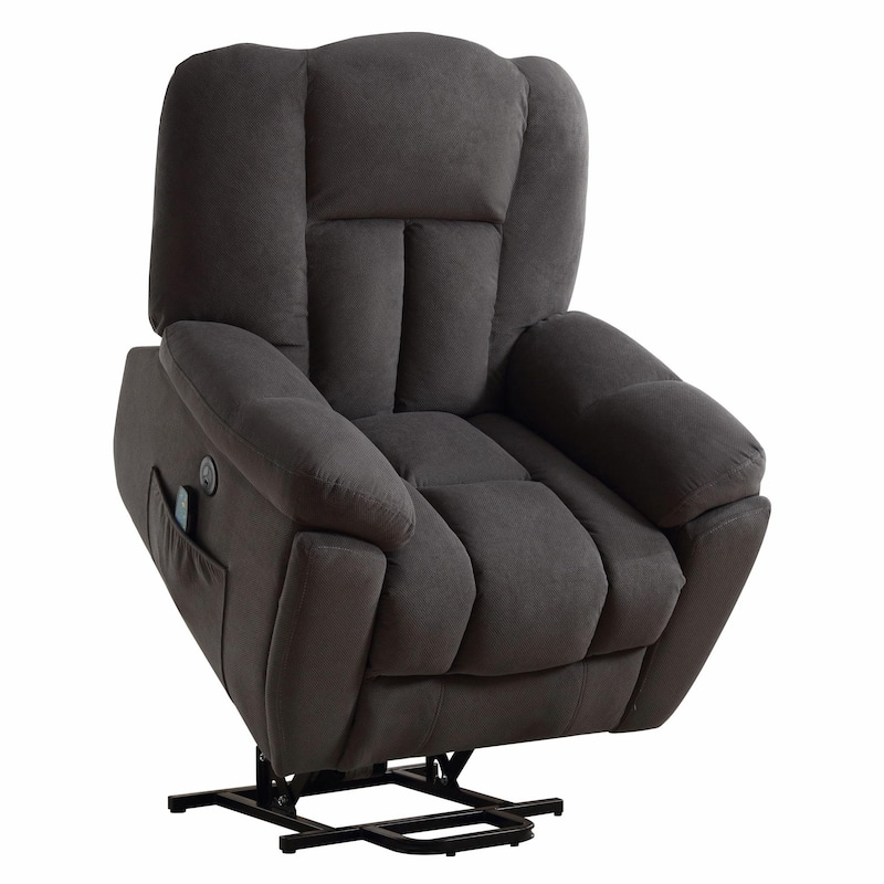 Power Lift Recliner Chair with Heat, Massage, USB Port