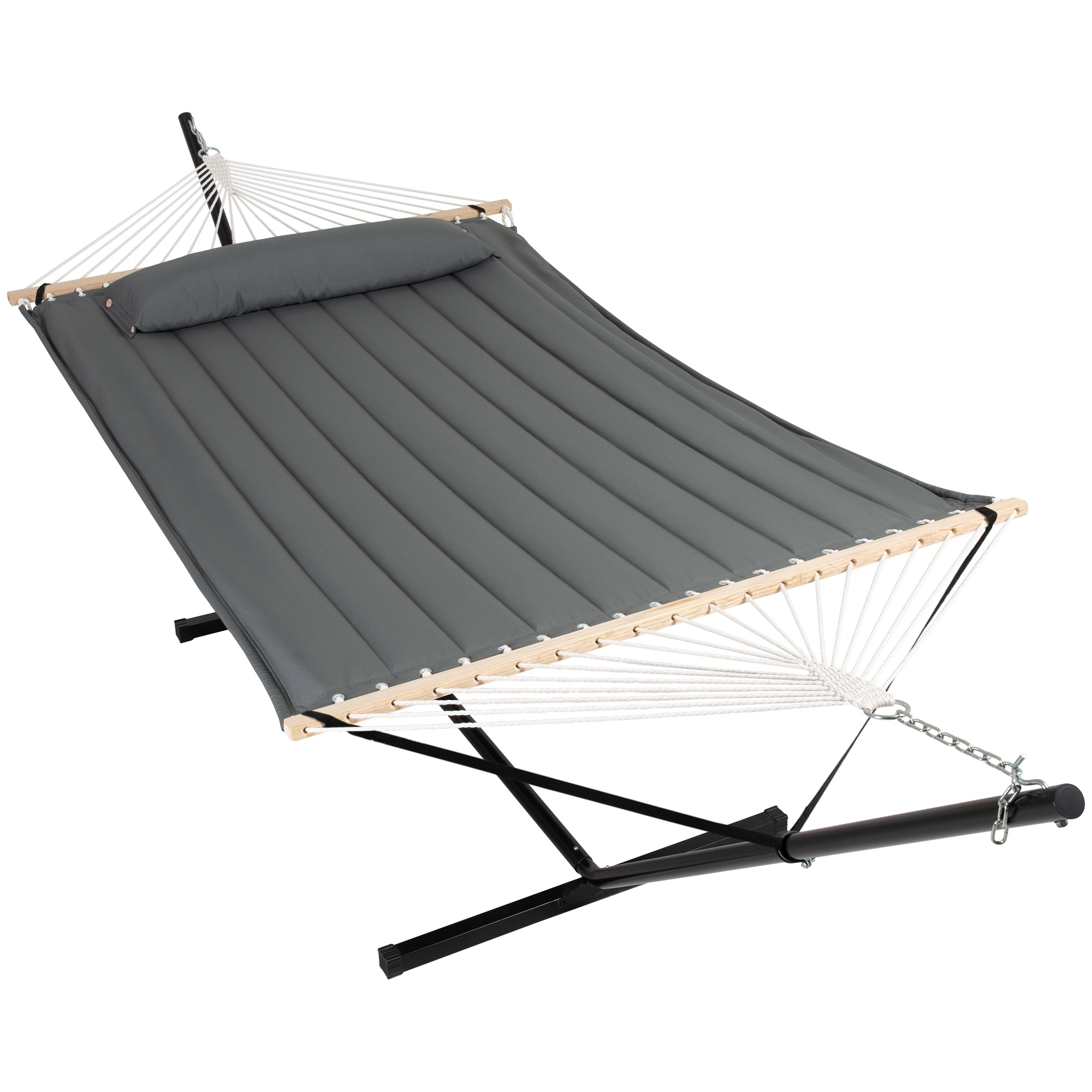 2 Person Quilted Hammock with Stand