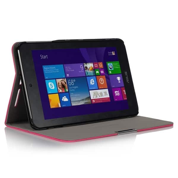 Shop I Blason Asus Vivotab Note 8 Case Executive Hard Shell Stand Case Cover For M80t Pink Overstock 16774988