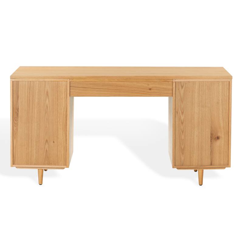SAFAVIEH Couture Kristy Fluted Wood Desk