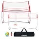 preview thumbnail 1 of 2, Volleyball Training Equipment Net for Indoor and Outdoor - 14x11ft