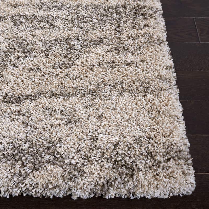 SAFAVIEH Hudson Shag Lulzime Modern Abstract 2-inch Thick Rug
