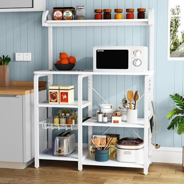 Kitchen Baker's Rack Microwave Oven Stand, Kitchen Cart ...