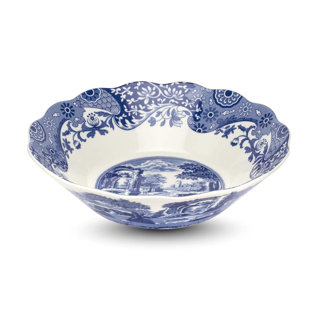 Spode Blue Italian Daisy Bowl - 10 inch