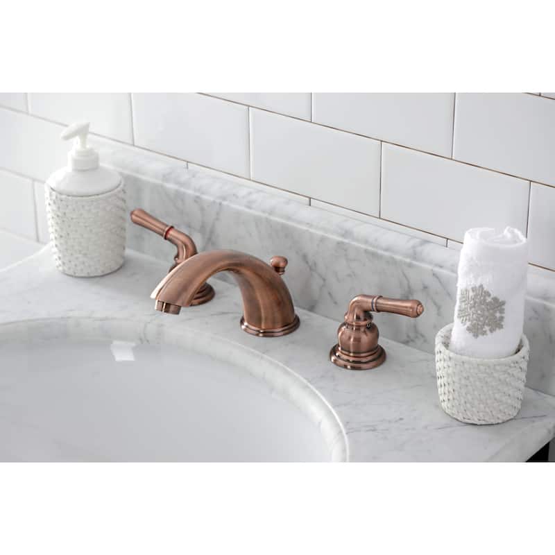Magellan Deck Mount Widespread Bathroom Faucet