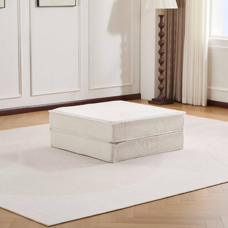 Compression Mahjong Sofa,Convertible Floor Sofa Bed,DIY Boneless Modular Sectional Sofa,No Assembly Required