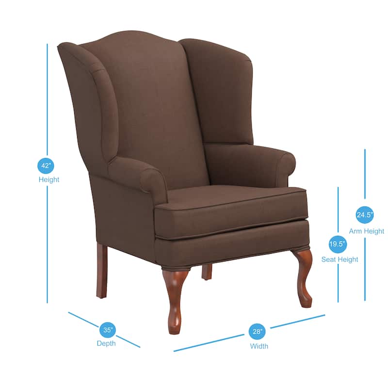 Elyse Wingback Accent Chair by Greyson Living