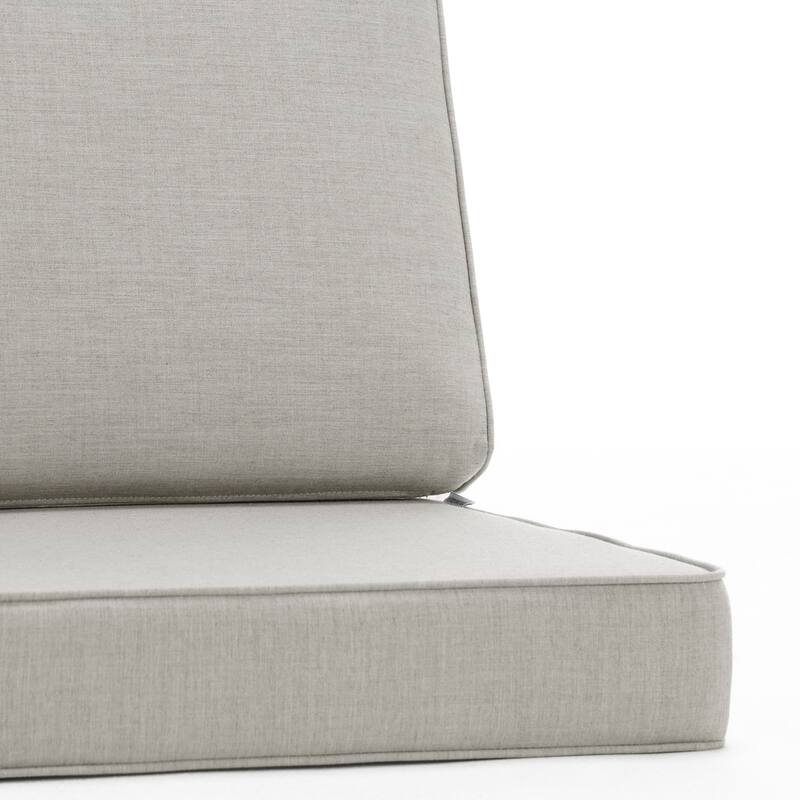 Sunbrella 24"x23"x5" Thick Cushion Outdoor Deep Seat/Back Cushion