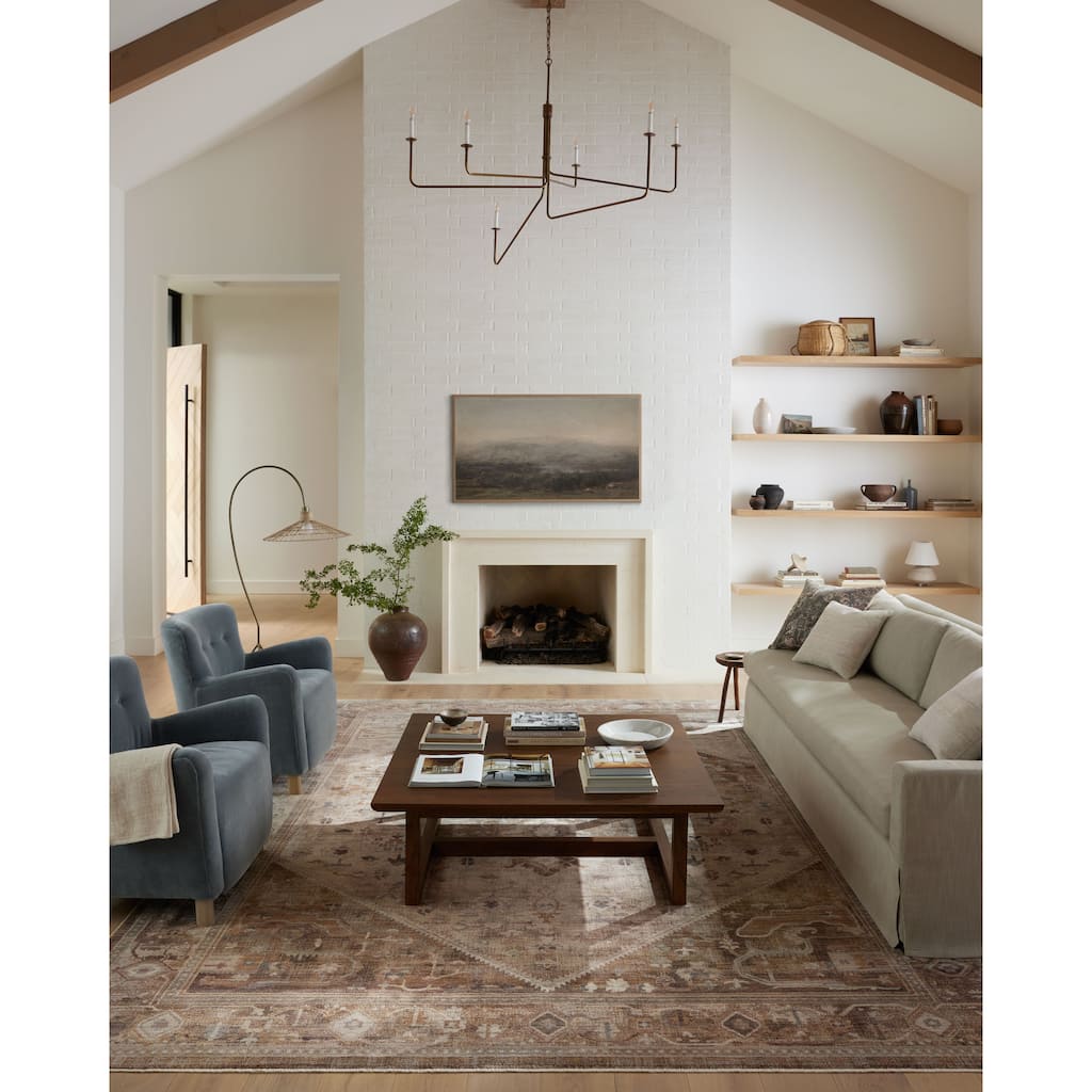 Alexander Home Lynda Persian Medallion Area Rug