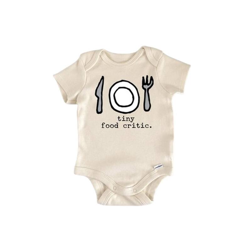 Foodie Food - Baby Boy Girl Clothes Infant Bodysuit Funny Cute Newborn